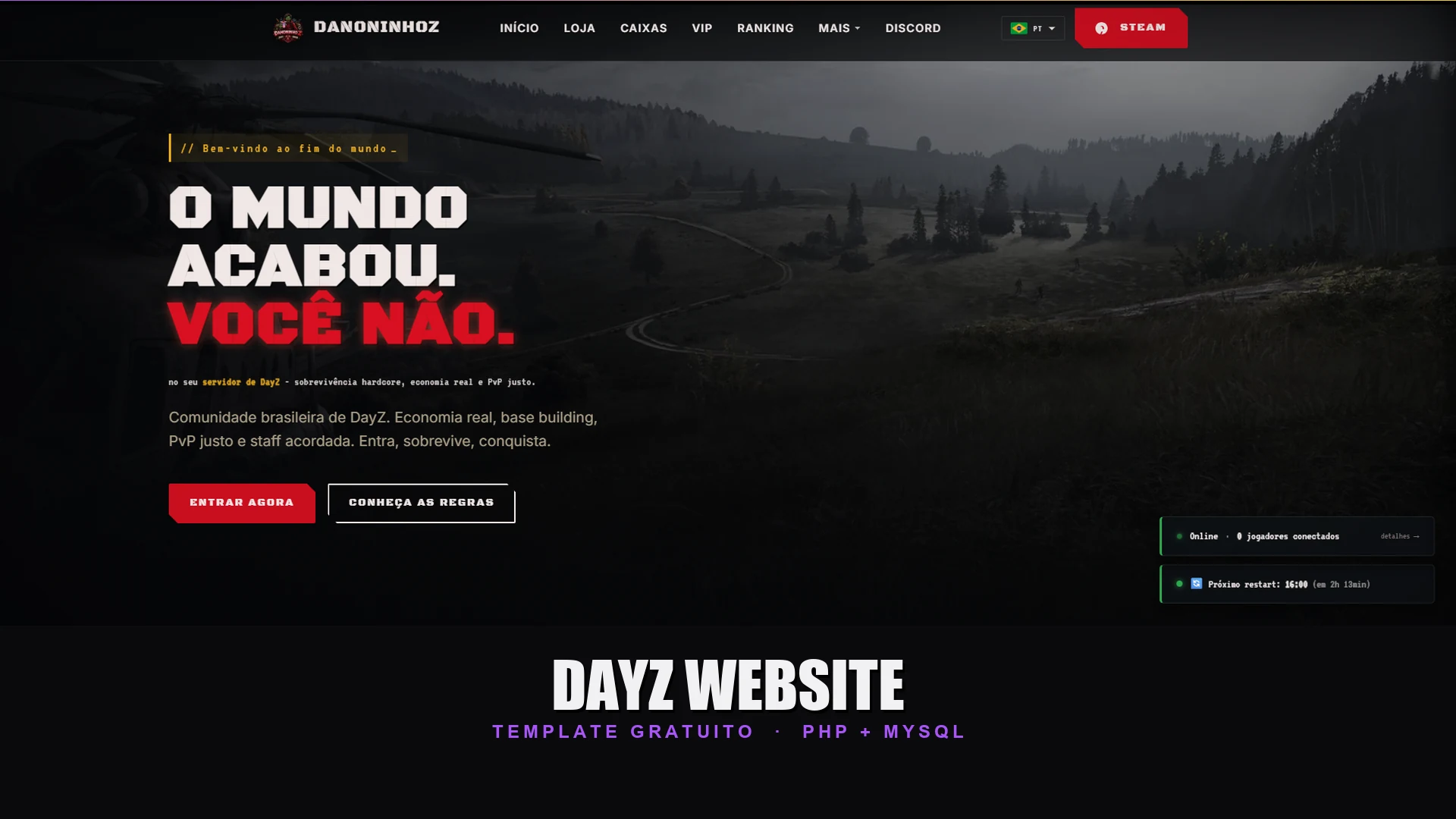 DayZ Website